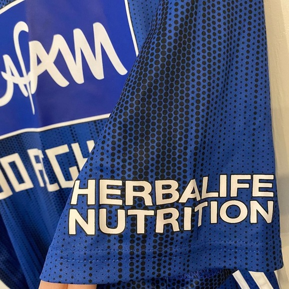 FOO FIGHTERS Millonarios Football Club Jersey Sz L - ONE OF A KIND! RARE! NWT! - Picture 6 of 6